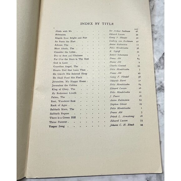 Sacred Duets for Church and Home Vocal Songbook 1903 Sheet Music Songs - Picture 2 of 9